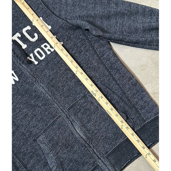 Y2K Abercrombie & Fitch Muscle Grunge Skateboard Mens Medium Zip Up Hoodie - Picture 8 of 9